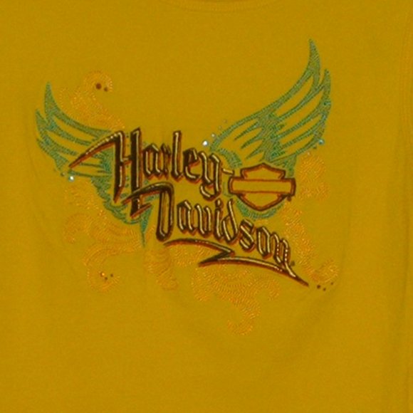 Gorgeous Harley-Davidson double-sided lady's Tank Top - new - size large - Picture 2 of 5